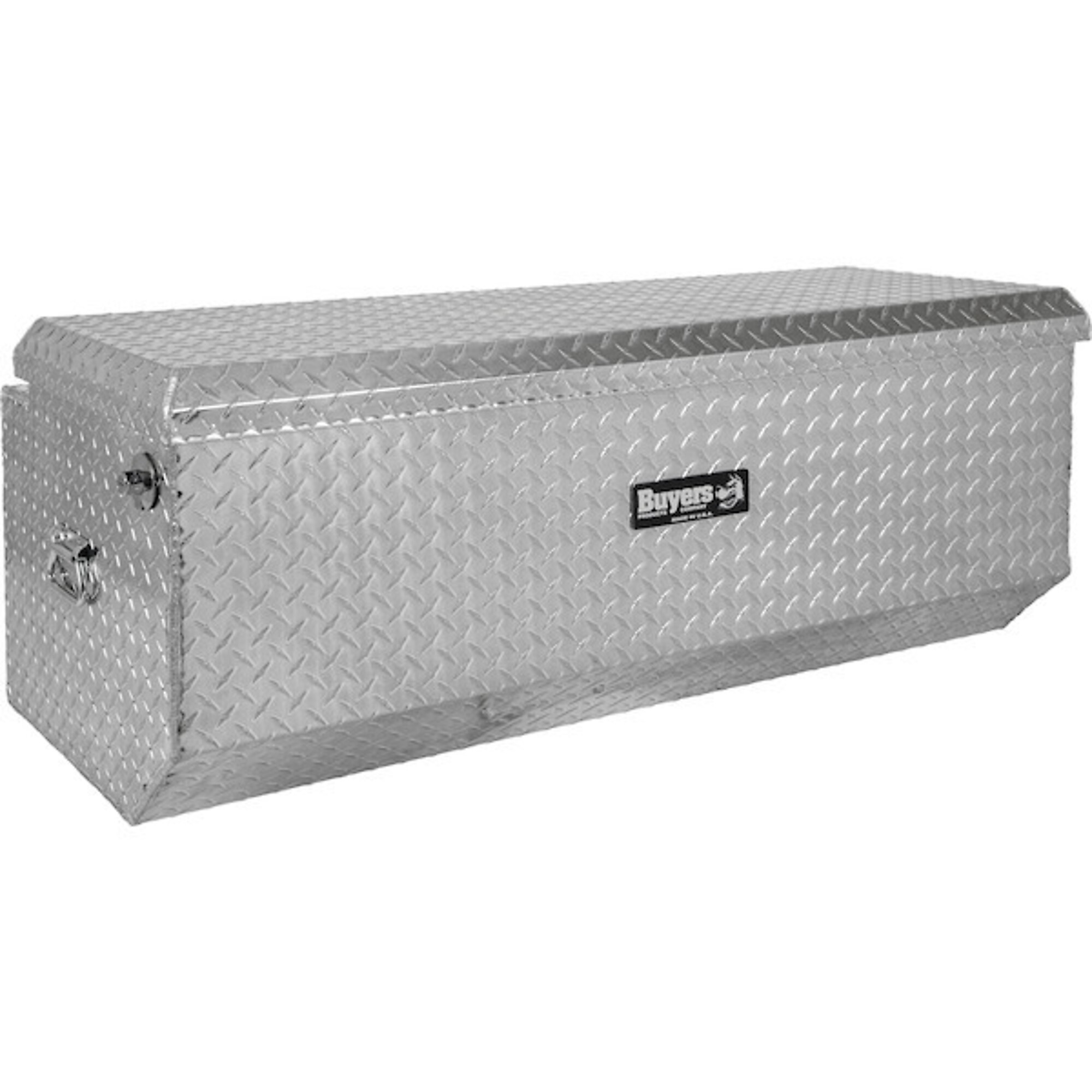 UWS, 55in. Wedge Utility Chest Box, Width 54.875 in, Body Material Aluminum, Color Finish Gloss